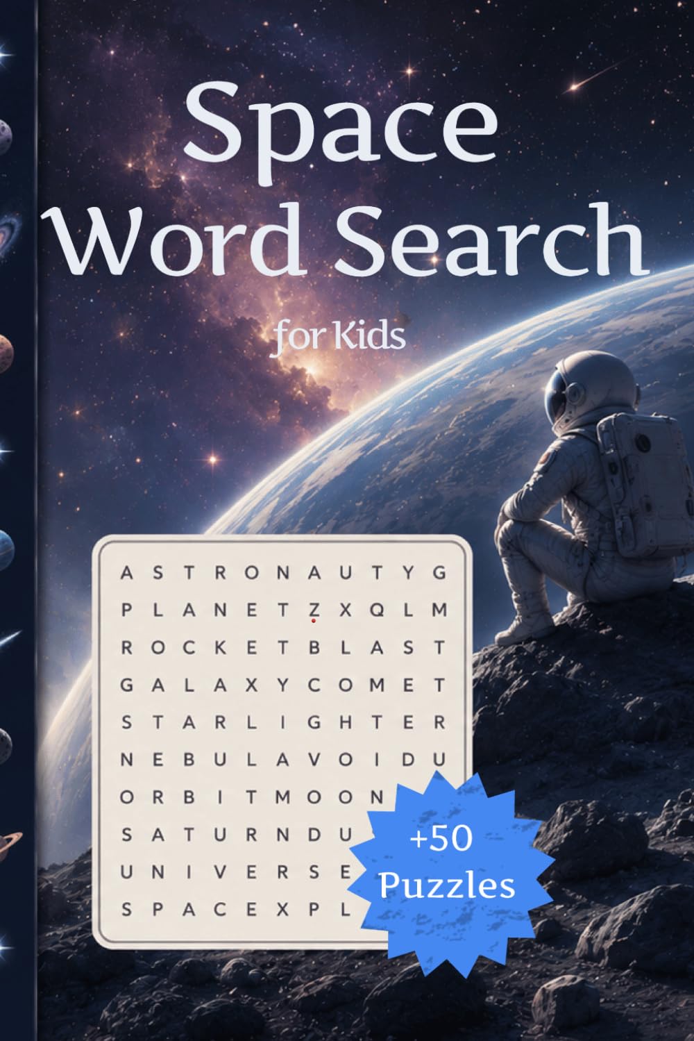 Space Word Search for Kids (Space Adventures for Kids)