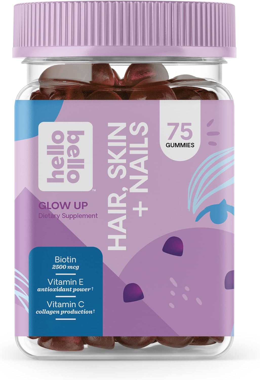 Hello Bello Hair, Skin & Nails Vitamins I Vegan and nonGMO