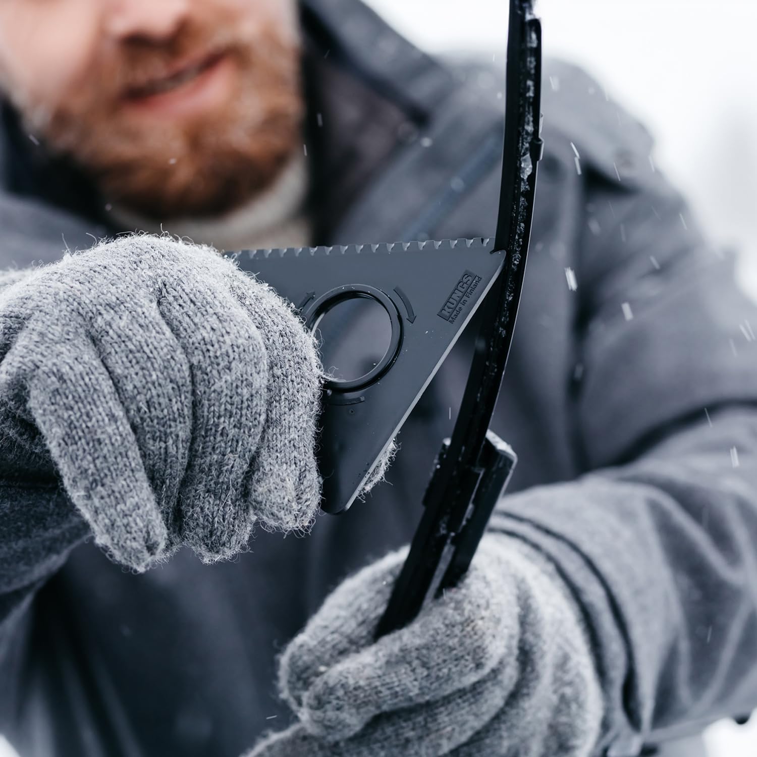Kungs Star-is – Brosse à Neige télescopique avec grattoir à Glace