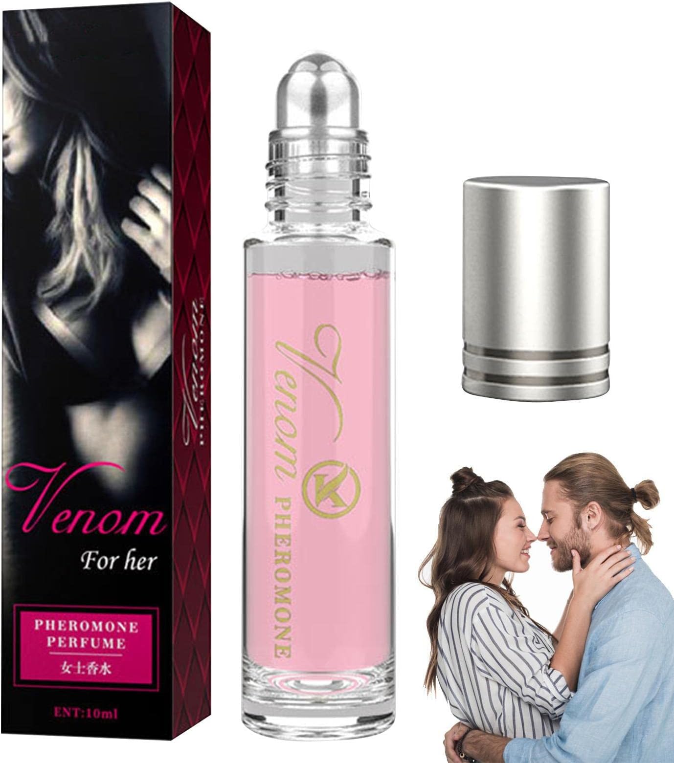 SHENBO Perfume Cologne | Roll-On Pheromone Infused Essential Oil | The Original Pheromone Infused Essential Oil Perfume Cologne | Unisex For Men and Women, 10ml, Pack of 1