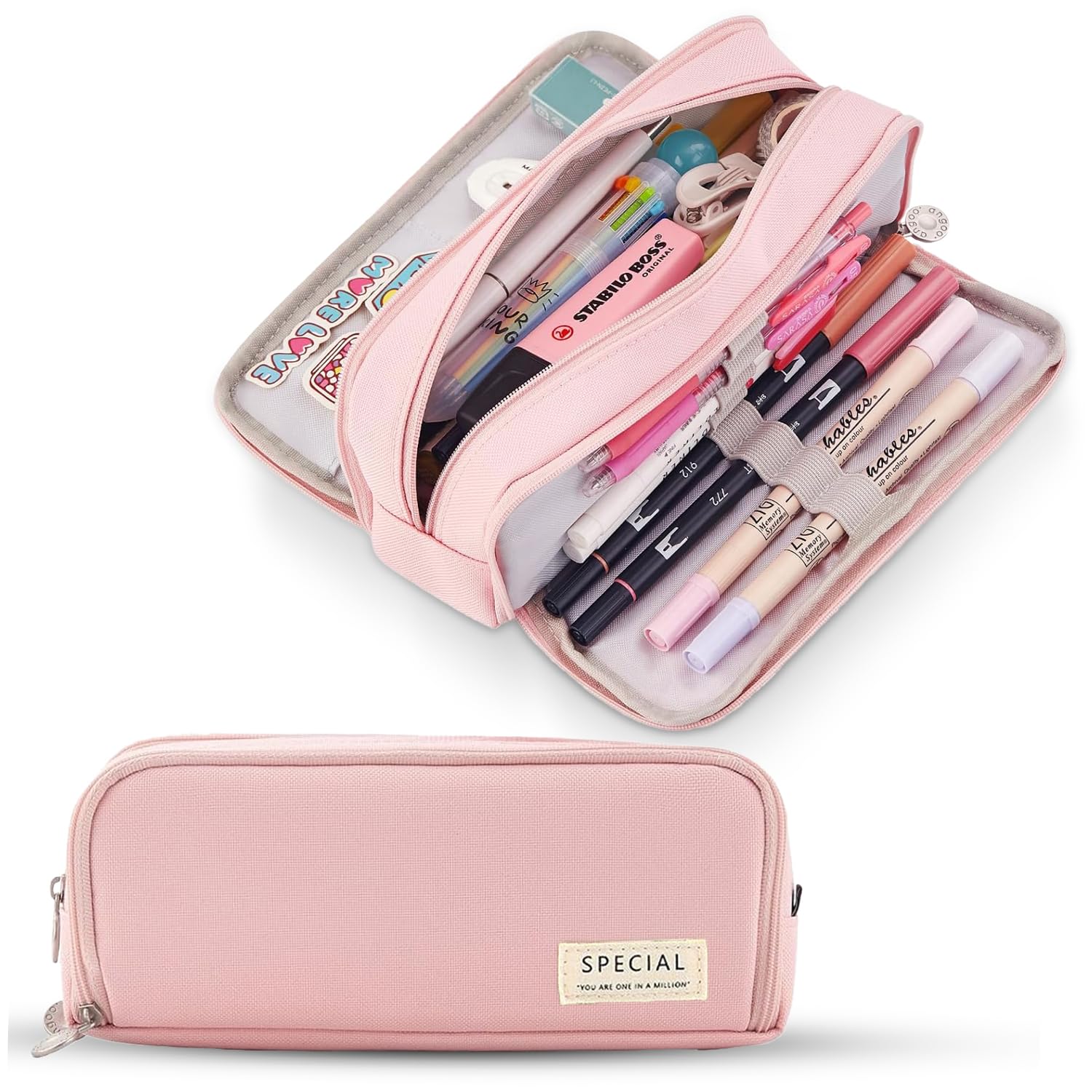 See full amazon price history chart for Party Propz Large Capacity Pencil Case - Pink Color Large Capacity Pencil Pouch | 3 Compartments Pencil Pouch | Stationery Pouch | Double Layer Pencil Pouch | Pencil Pouch for Girls for School Party Propz Large Capacity Pencil Case - Pink Color Large Capacity Pencil Pouch | 3 Compartments Pencil Pouch | Stationery Pouch | Double Layer Pencil Pouch | Pencil Pouch for Girls for School (B0CQPCBZKD) Amazon Price History, Amazon Price Tracker