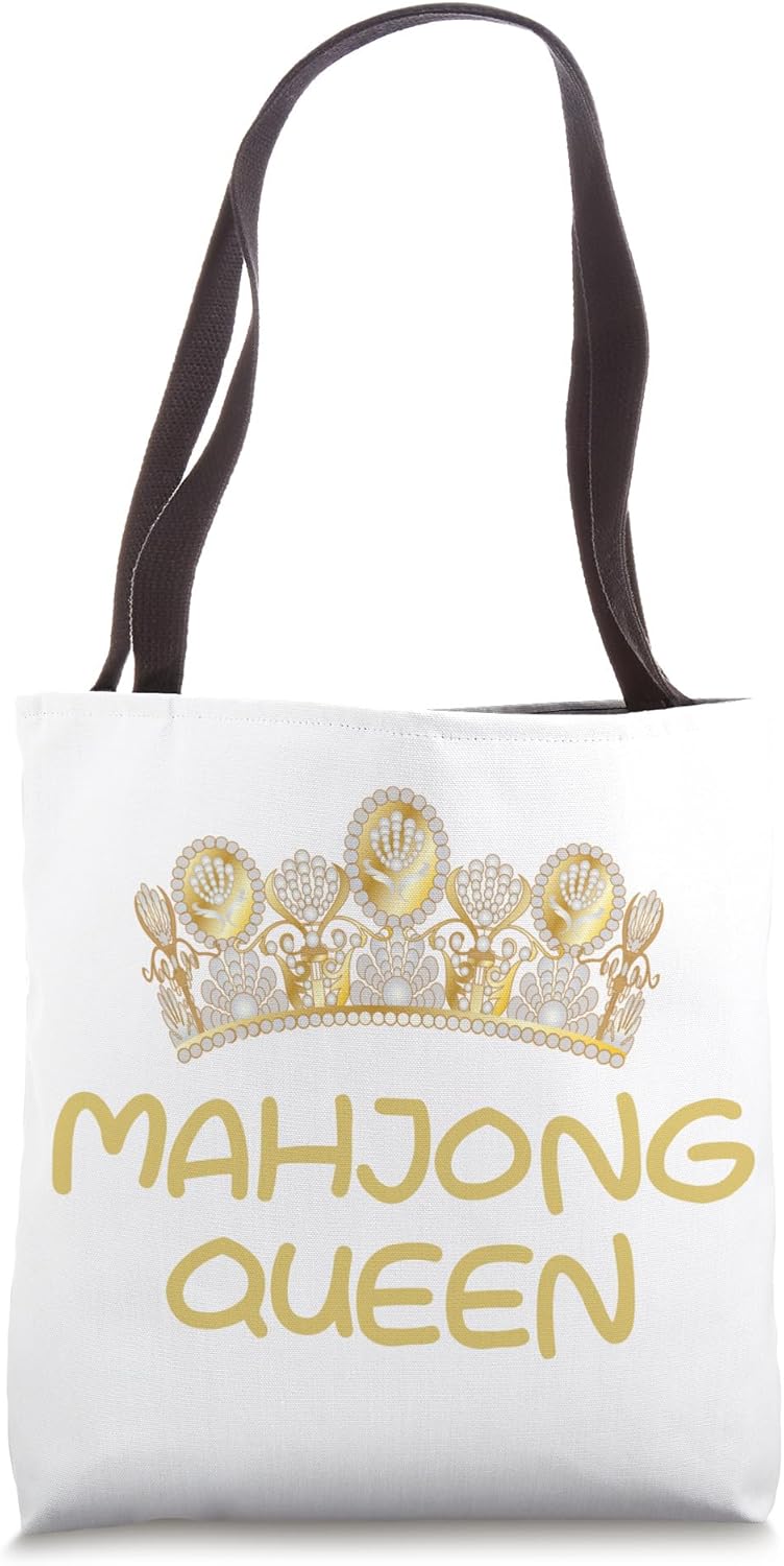 Mahjong Queen Tote Bag