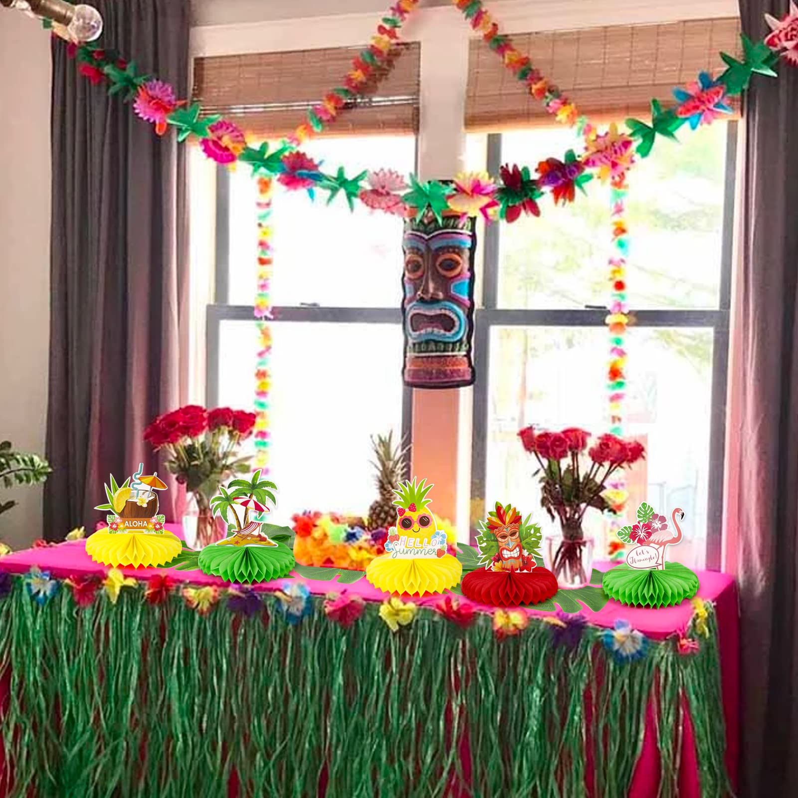 Hawaiian Theme Party Centerpieces Ideas 31 Colorful Luau Party Decor