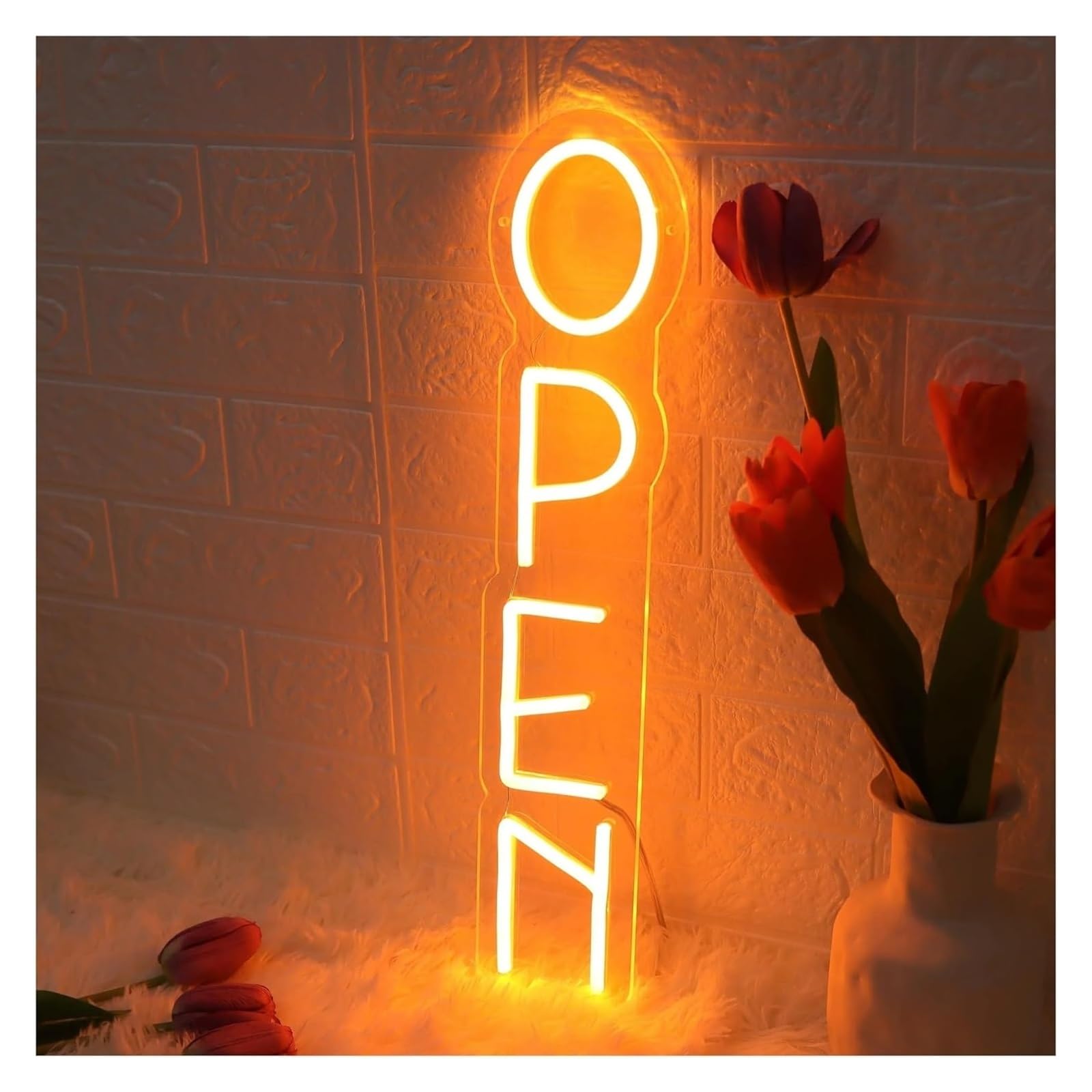 Segno di luce al neon Decorazione luminosa al neon aperta per insegna luce LED dimmerabile per negozio aziendale