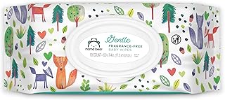 Amazon Brand - Mama Bear Gentle Fragrance-Free Baby Wipes, Hypoallergenic, 800 Count, 100 Count (Pack of 8)