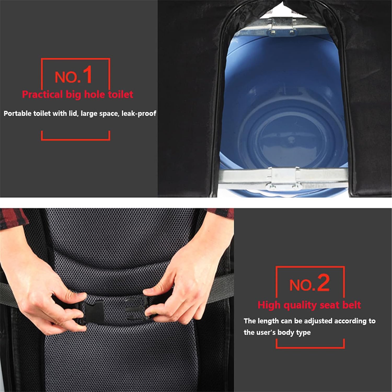 Self-Propelled Can Lie Flat Wheelchair for Adult, High-Back Manual Wheelchairs Lightweight Folding Reclining Wheelchairs Anti-Overturning Assist Push Scooter : Health & Household