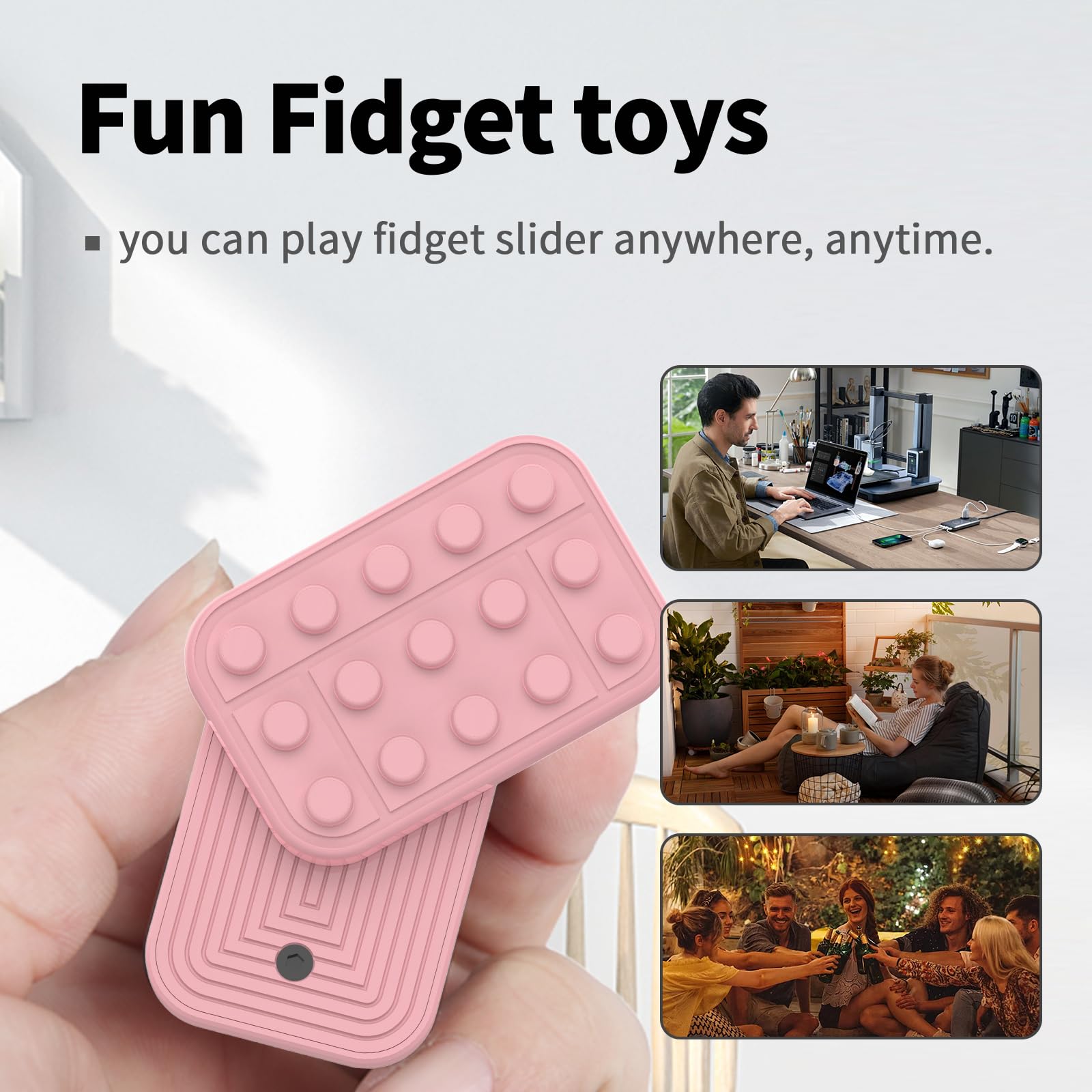Amazon.co.jp: フィジェットトイ 大人用 メタル フィジェット