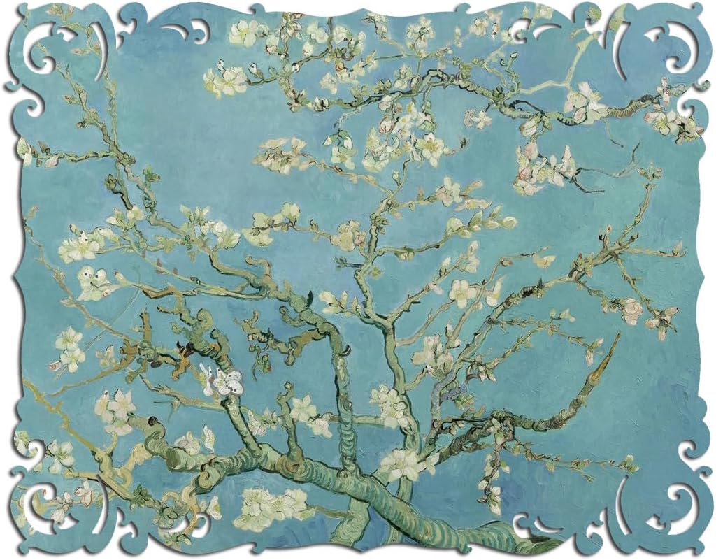 Ecru Puzzles - Van Gogh Almond Blossoms Wooden Jigsaw Puzzle