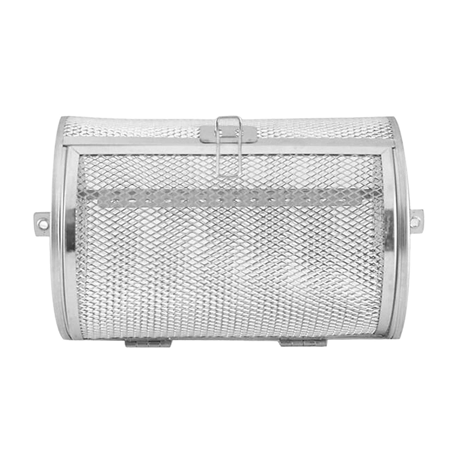 perfk 10 Pollici Cestello per Barbecue, Cestello per Griglia in Acciaio Inossidabile, Accessori per Barbecue Esterno per Arrosti Bakeware BBQ Bollitore Ad Aria Calda Cesto