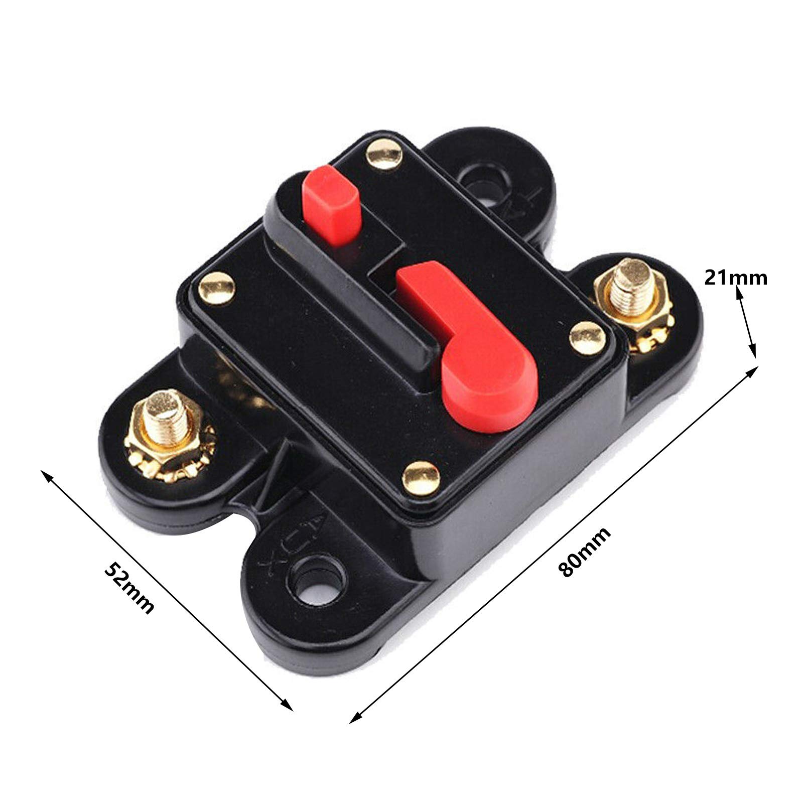 Interruttore Automatico Con Fusibile Di Ripristino Per Auto E Barche - DC 12V-24V - Protezione Impianto Audio - Foto 7