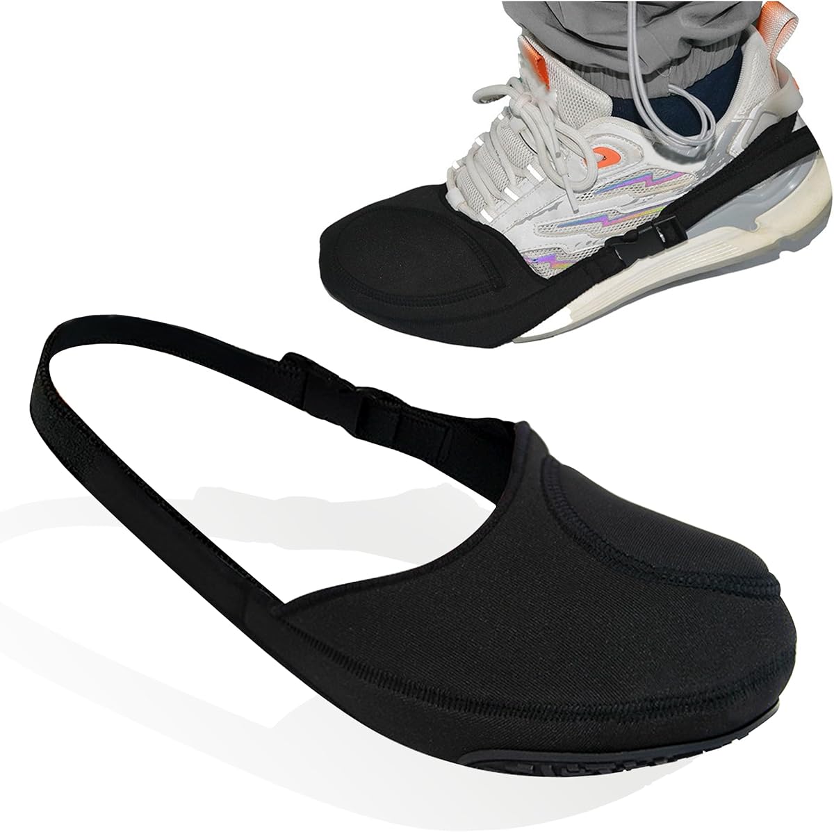 Stacool Motorcycle Shoe Protector,Anti-Slip Motorcycle Shifter Shoe Protector Keeps & Protects Shoes Clean,Universal Adjustable Motorcycle Boot Protector Motorcycle Accessories