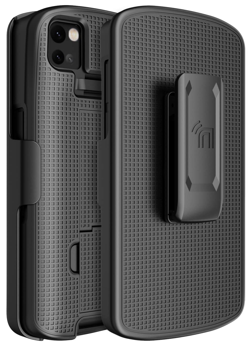 Nakedcellphone Custodia + cinghia da polso + clip da cintura Combo per
