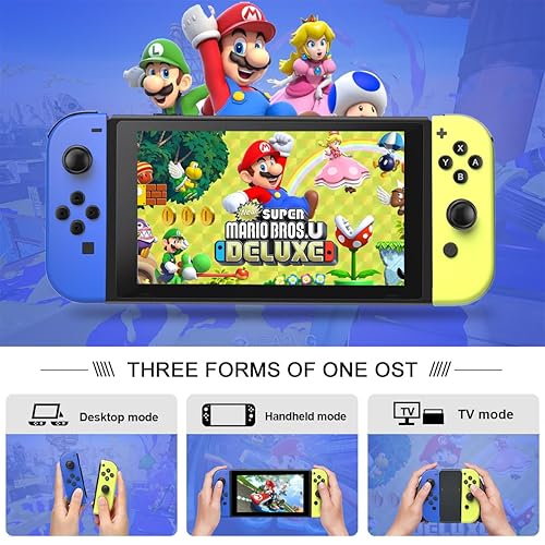 Miniatura 6 de Switch Controllers for Switch Console,Wireless Controller Replacement for Switch Controller Support Motion ControlDual VibrationBY