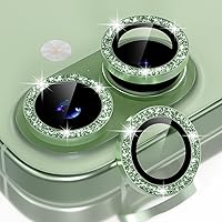 Vista 43 de Choiche Compatible para iPhone 15/iPhone 15 Plus Protector de Lente de Cámara Brillante, Vidrio Templado 9H Cubierta de Cámara Protector de Pantalla