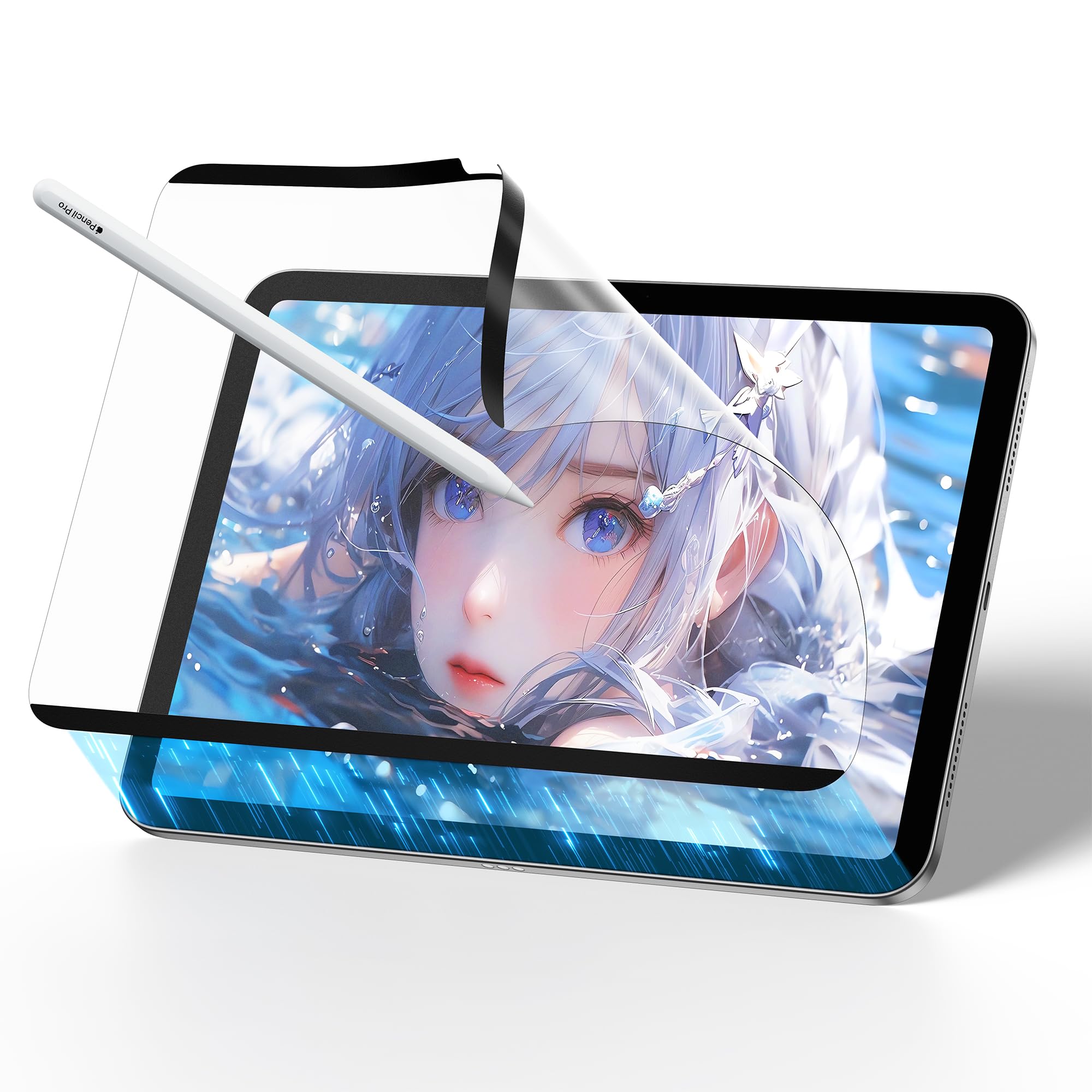 Amazon.co.jp: NIMASO ペーパーライクフィルム 着脱式 iPad Air 11 M4