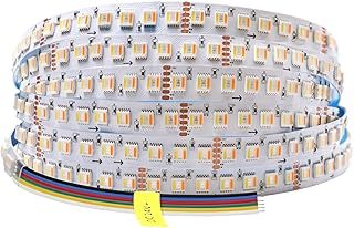 24VDC Highest Density 5-in-1 5050 RGBWW (RGB+Warm White+Daylight) 112LED...