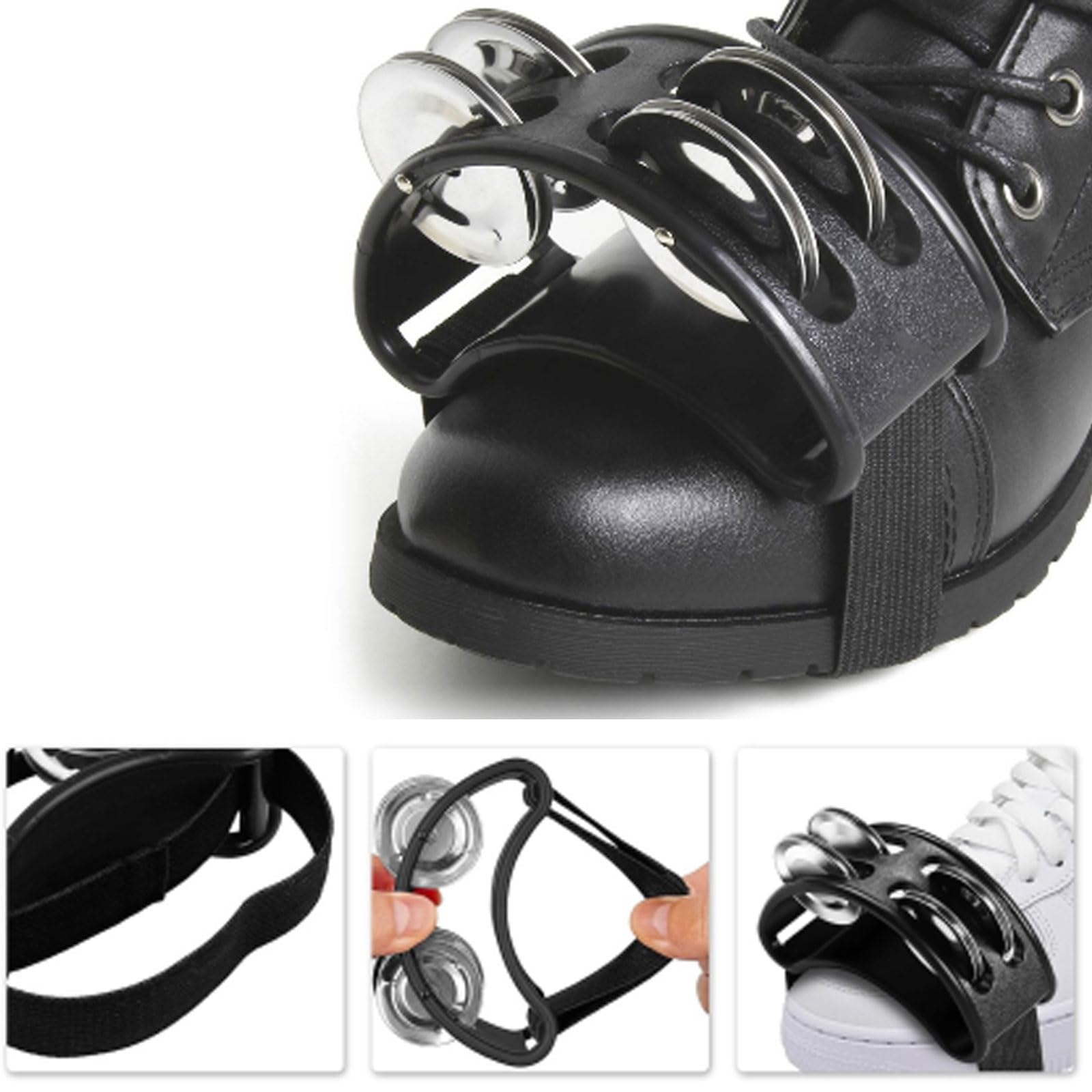 Foot Tambourine, Foot Shaker, Foot Drum, Percussion Musical Instrument - Image 4