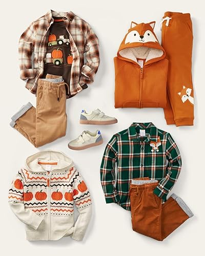 Miniatura 4 de Gymboree Sudadera con capucha y cremallera de manga larga para niños y niños pequeños