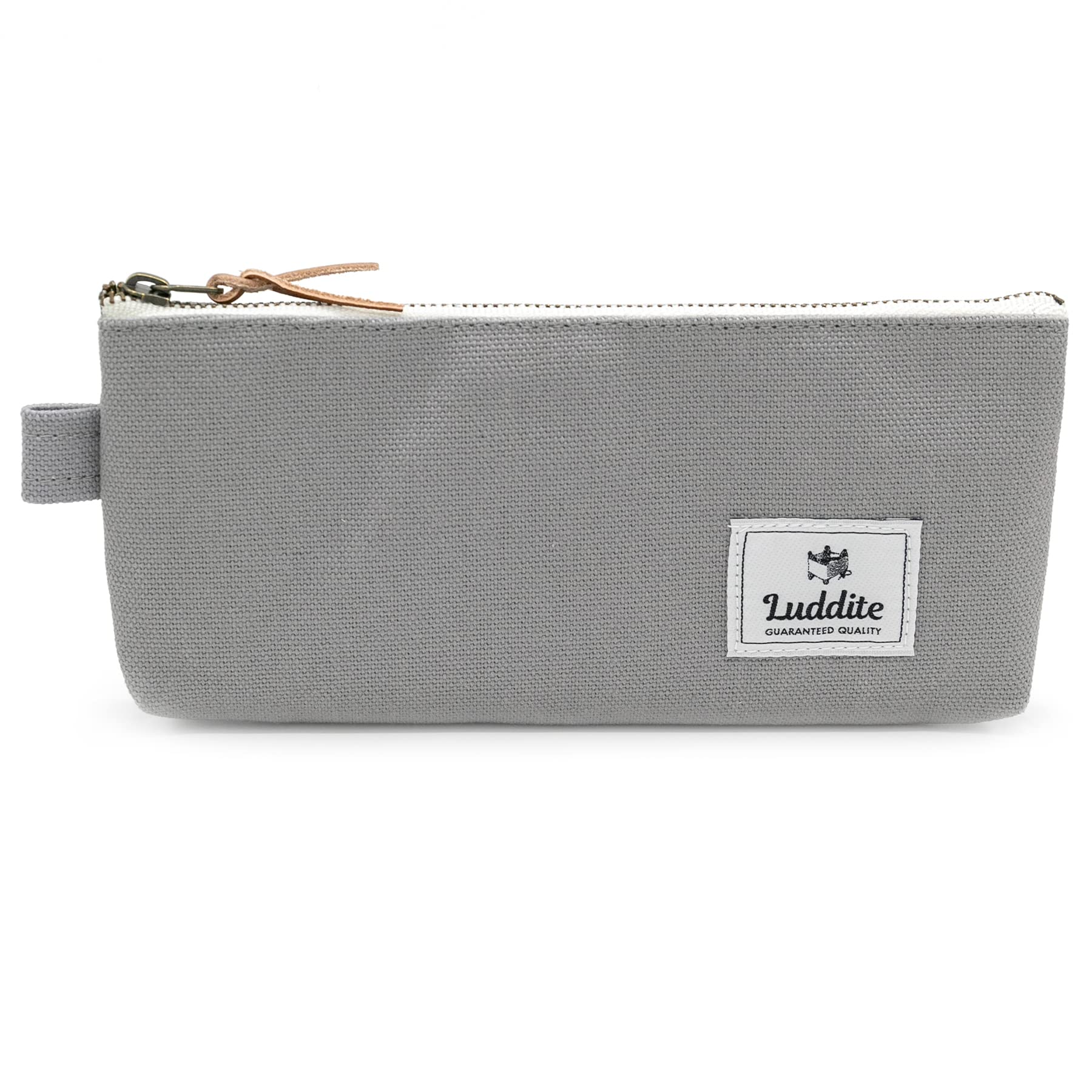Luddite Boat Pen Case Canvas Gray