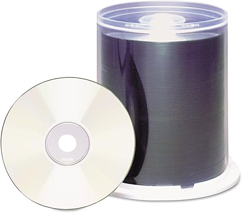 Miniatura 2 de Maxell Discos CD-R 700MB80 min 48x Husillo Imprimible Blanco Mate 100Pack MAX648720