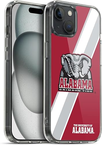 Miniatura 241 de Head Case Designs Funda de gel con logotipo oficial de la Universidad de Alabama UA [protección de grado militar] compatible con Apple iPhone 11