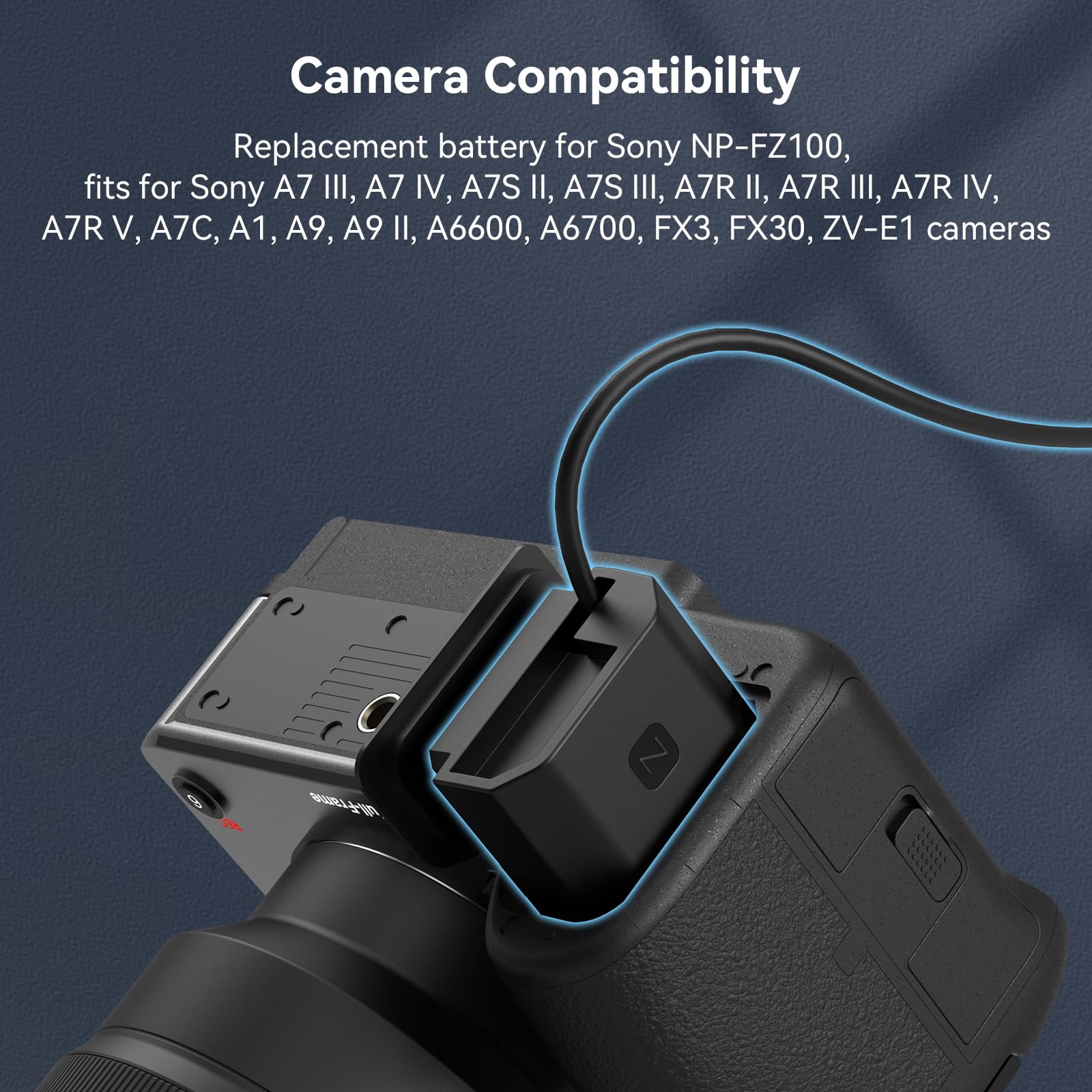 SmallRig 5407 Camera Battery For Canon LP-E6P Oranje