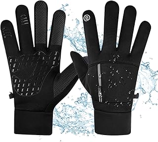 サイクリンググローブ | タッチスクリーン対応 防水指先 - アウトドア モーターサイクル サイクリング グローブ,10代 ライダー 大人 向け 都市 ロード マウンテン ダート レーン 通勤 旅行 冒険