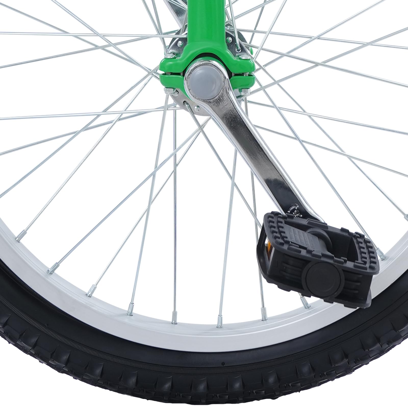 Monocycle d'entraînement d'équilibre 20 pouces pour enfants et adultes de 1,55 à 1,75 m - Hauteur réglable - Monocycle avec selle ergonomique - Pour débutants et professionnels - Unisexe