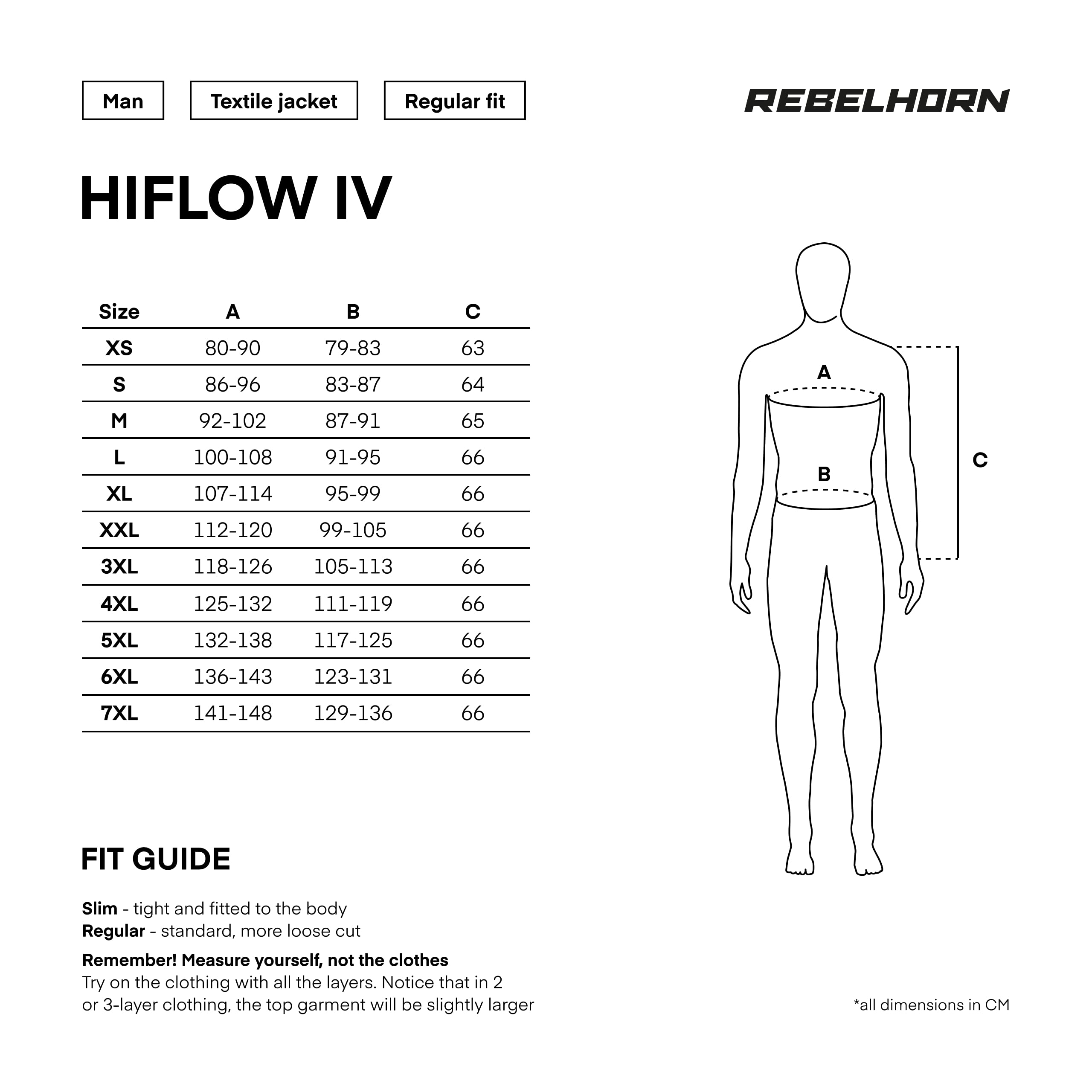 REBELHORN Hiflow IV męska kurtka motocyklowa | zdejmowana membrana Humax | ochraniacze na łokcie i ramiona poziom 2 | wstawki wentylacyjne z siateczki | zdejmowana podszewka termiczna