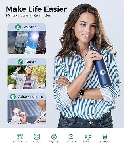 Miniatura 7 de Reloj inteligente rastreador de actividad (respuestahacer llamada), monitor de presión arterial Spo2 247, monitor de sueño, 114 modos deportivos,