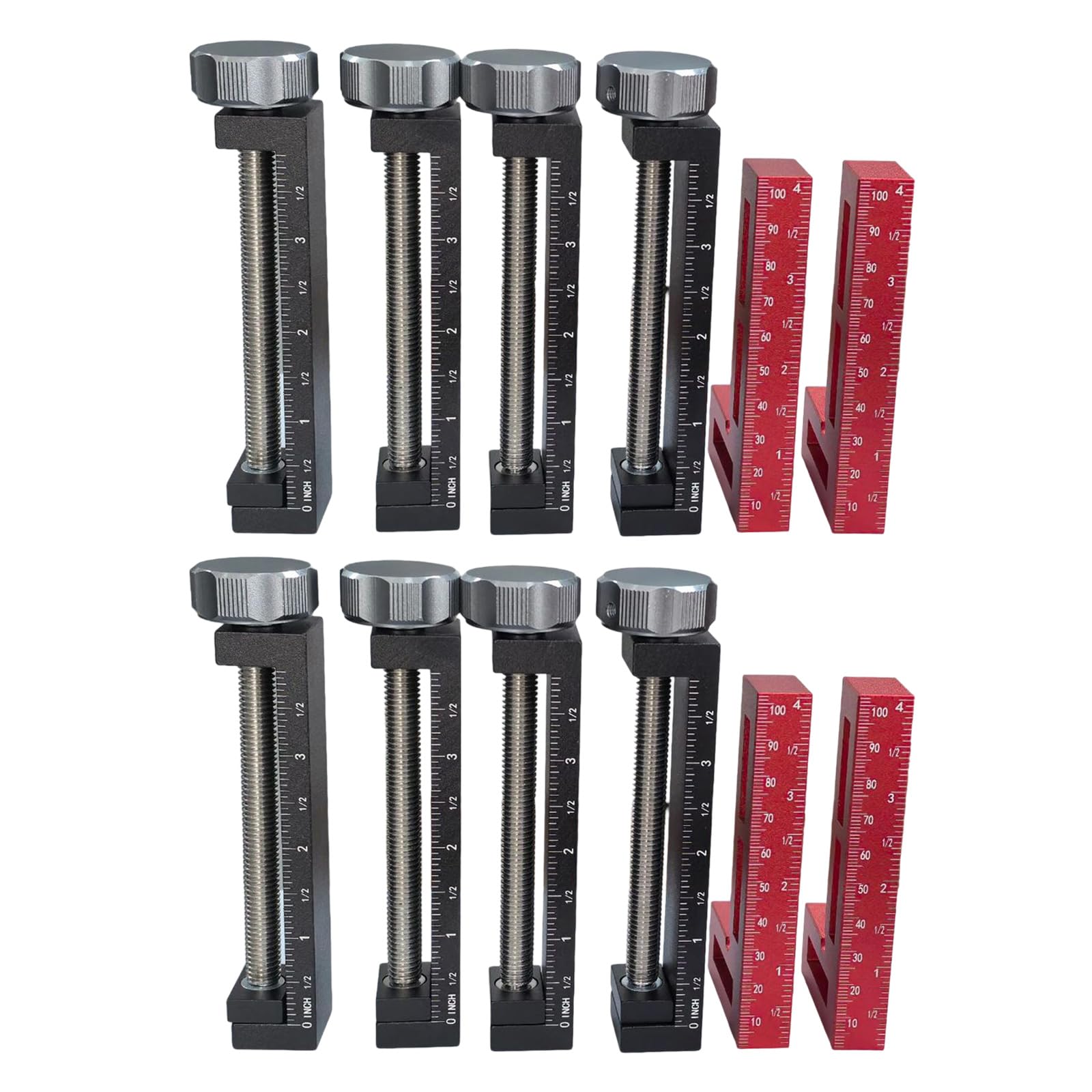 Multiple Position Aluminum Clamp 60mm Maximumly Grip Enhancing Stability Suitable for Fixing Crafting Books Tool Storage Photography Equipment Clamp Aluminum