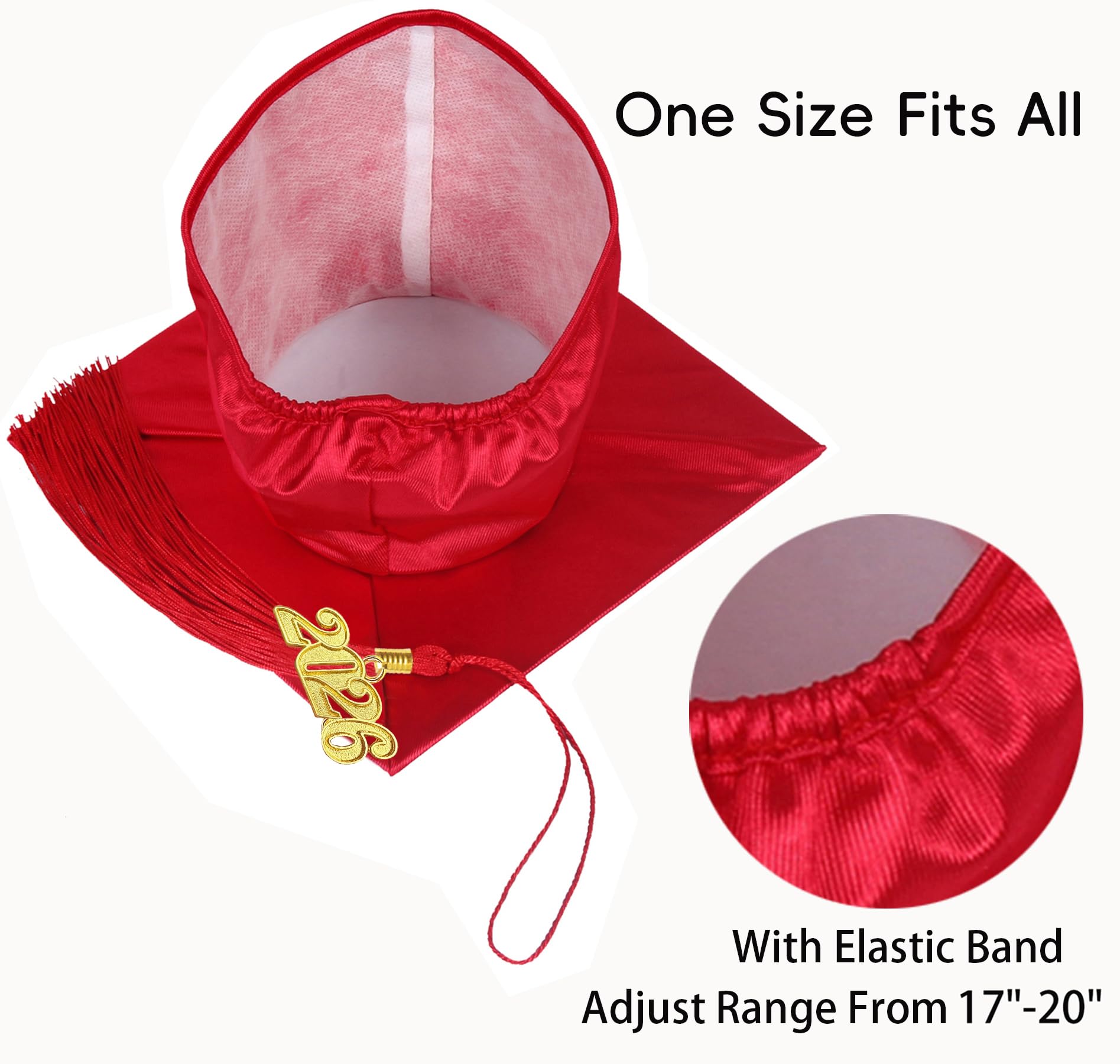 Snapklik.com : Shiny Kindergarten & Preschool Graduation Gown Cap ...