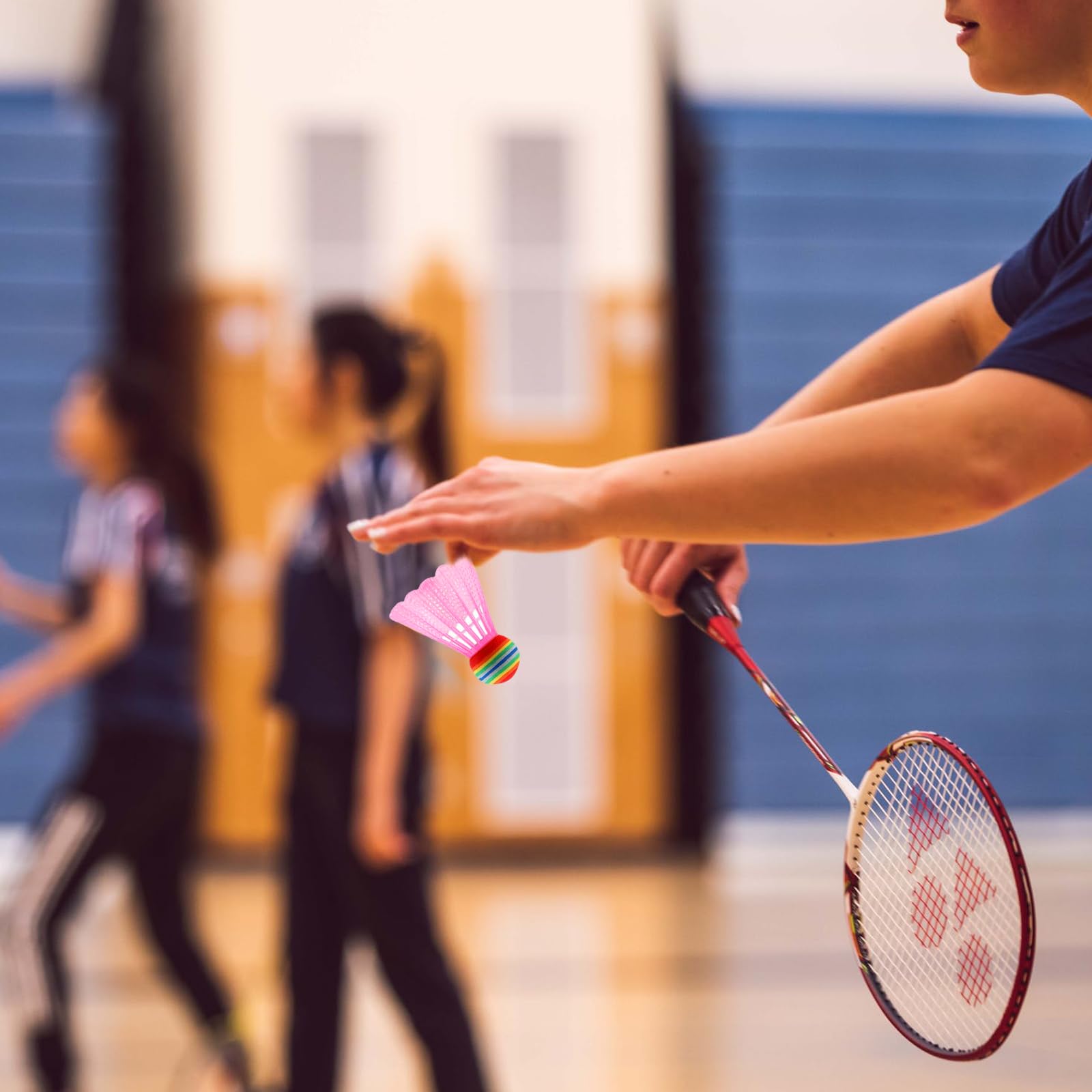CATELL 20x Badminton-Federbälle Aus Kunststoff – Bunt (5 Farben), Langlebig, Für Indoor & Outdoor, Training & Spaß CATELL 20x Badminton-Federbälle Aus Kunststoff – Bunt (5 Farben), Langlebig, Für Indoor & Outdoor, Training & Spaß
