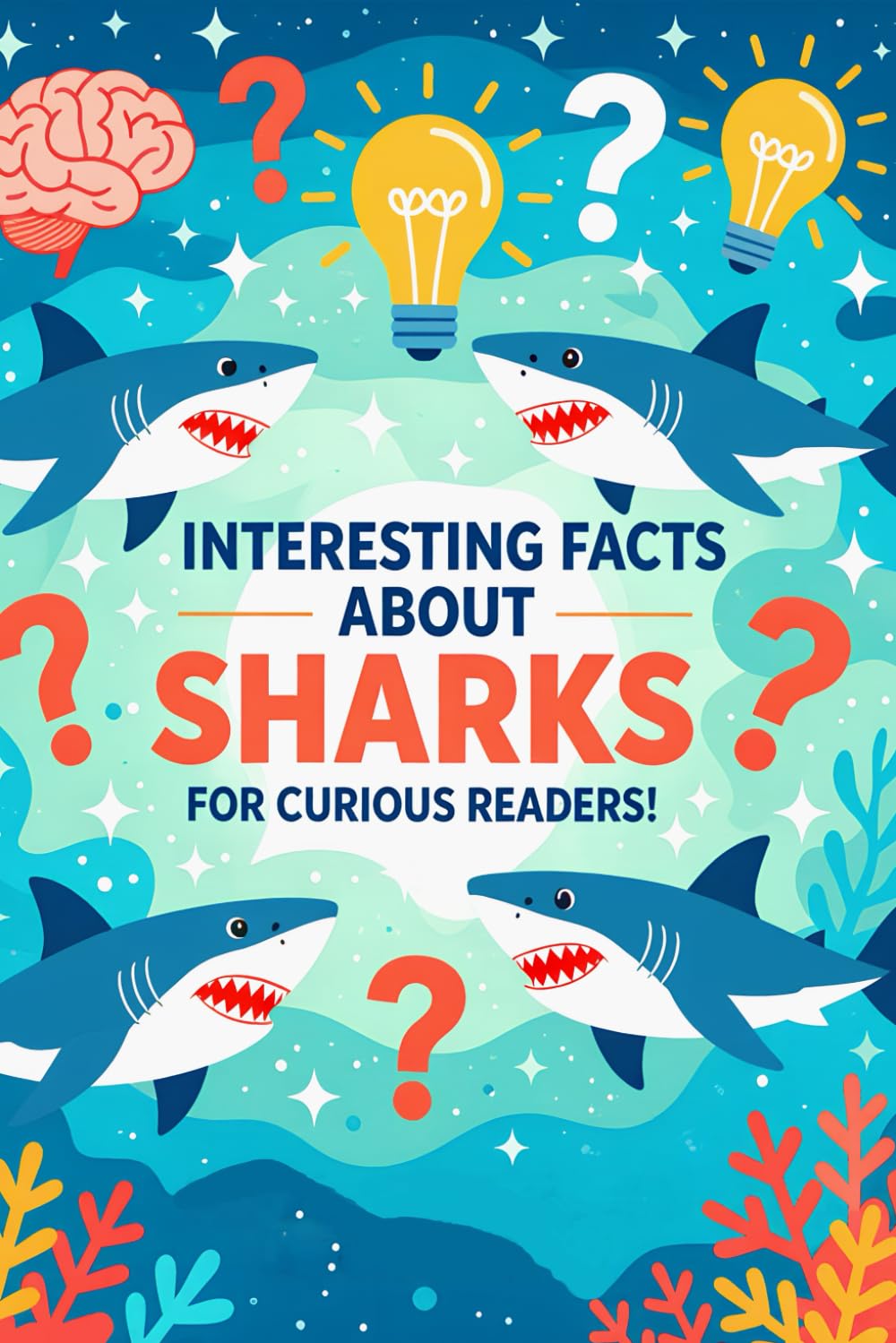 Interesting Facts About Sharks for Curious Readers: Interesting Random Shark Facts with Fun Trivia, Amazing Behaviors, and Surprising Truths for Shark Lovers