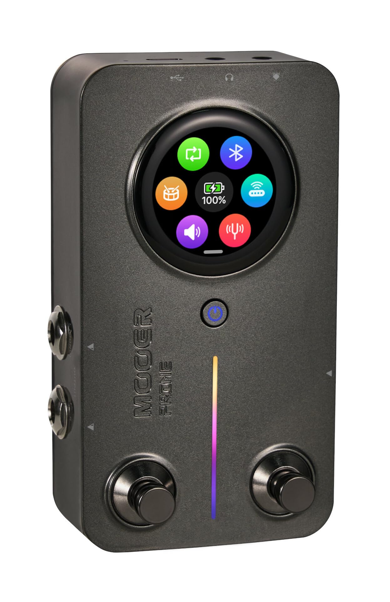 Mooer Prime M2 Pédale intelligente multi-effets Gris