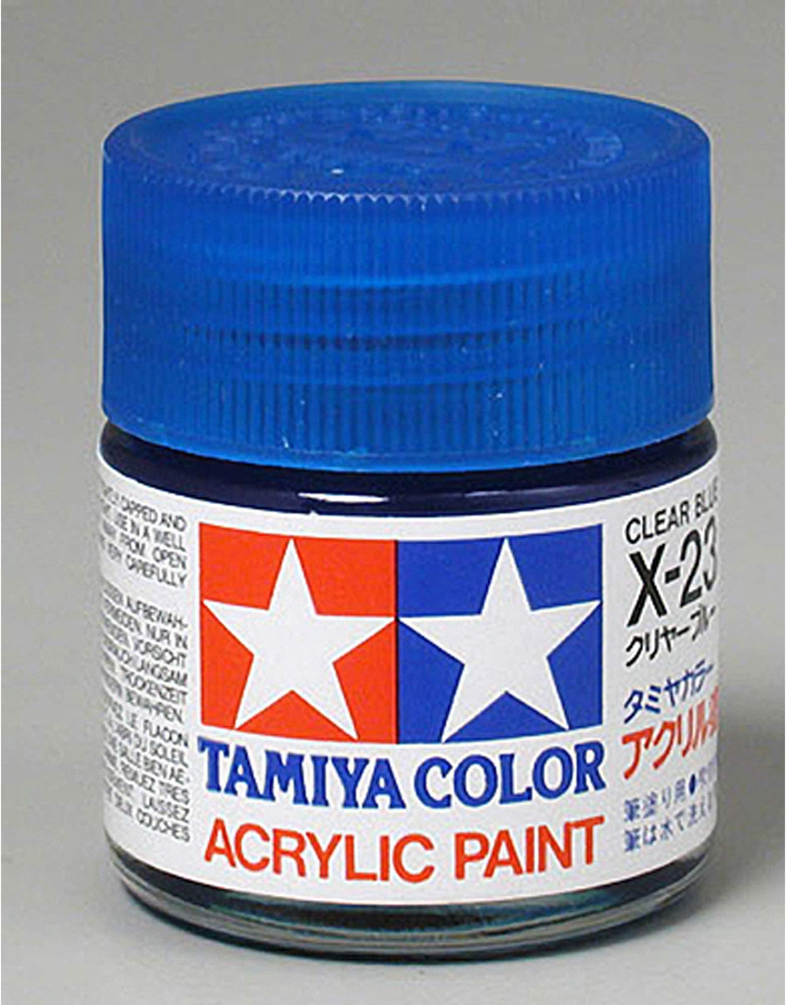 Acrylic X23 GlossClear Blue TAM81023 Plastics Paint Acrylic