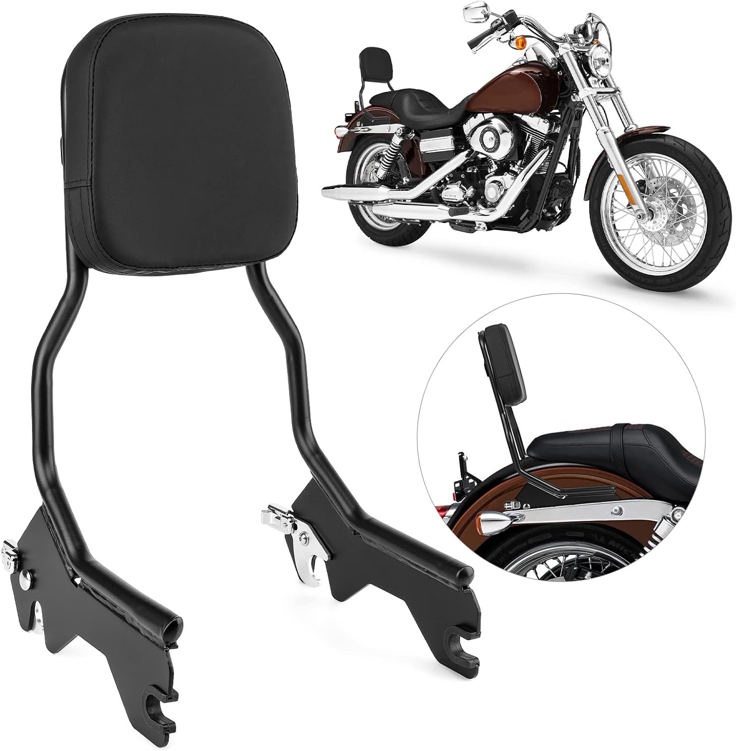 Motorcycle Rear Passenger Sissy Bar Standard Sissy Bar