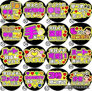 Amazon.co.jp: ファンサ カンペ うちわ文字 長尾謙杜 : ホーム＆キッチン