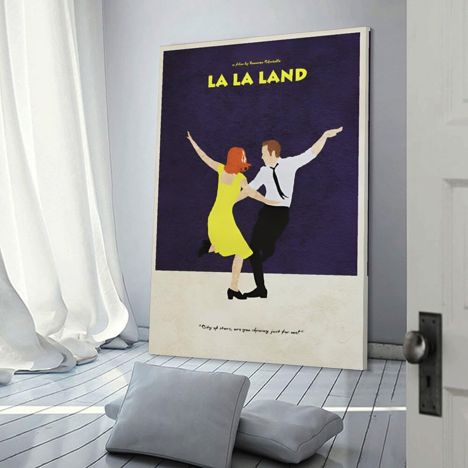 Amazon.co.jp: 映画ポスター、ララランド La La Landポスター