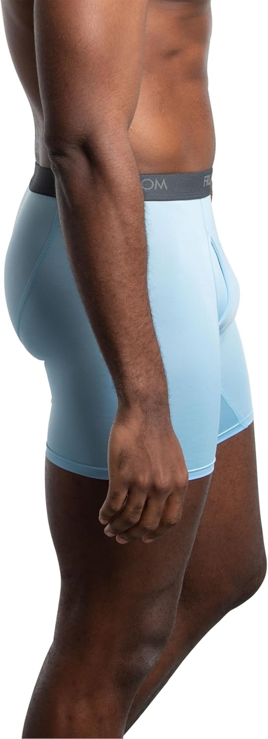 Fruit of the Loom mens 4-way Stretch Boxer Briefs | Lightweight & Moisture Wicking Underwear | Long Leg, Regular Leg & Trunk - Image 4