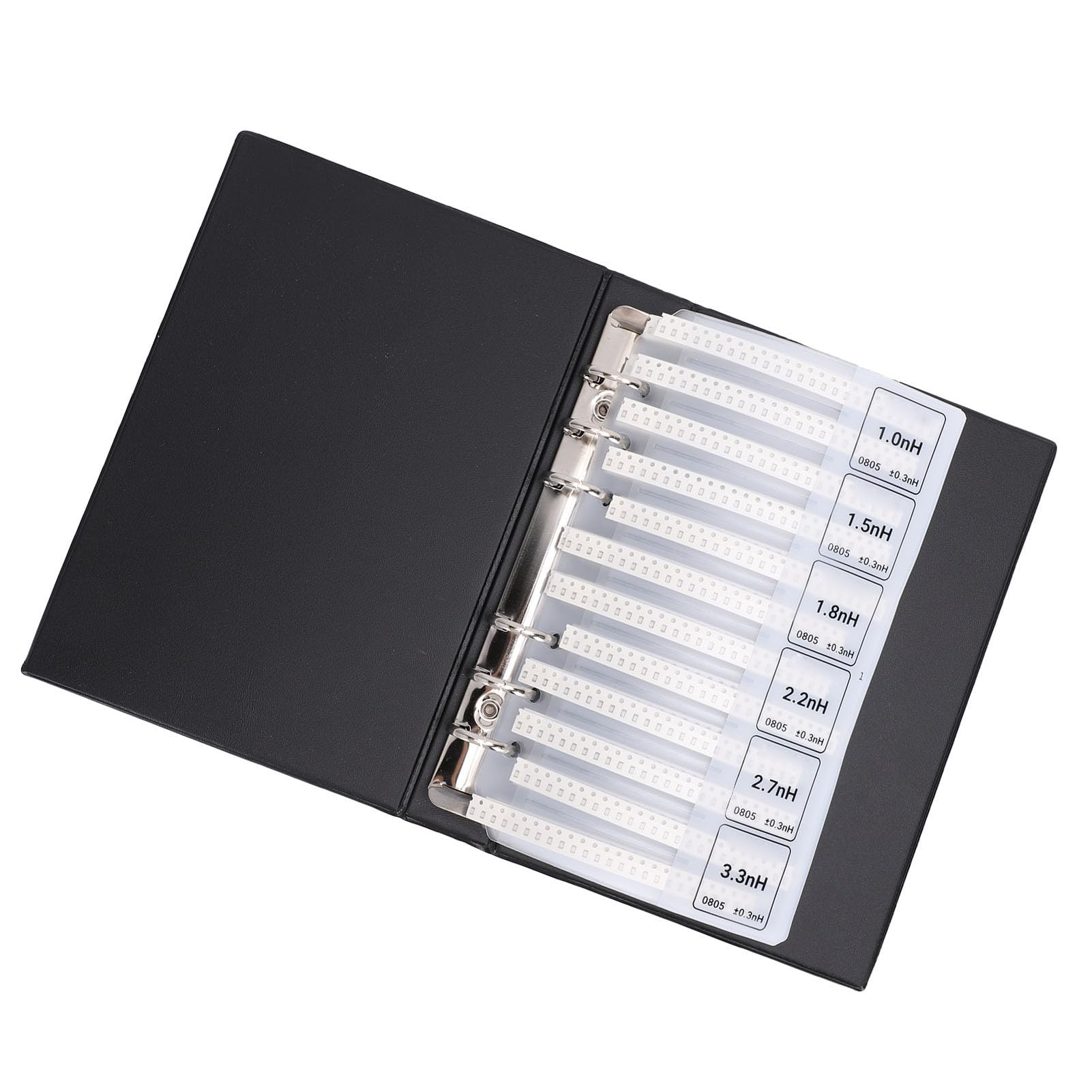 Jiawu 0805 Libro Campione di Induttori SMD Collezione di Induttori in Chip Multistrato Diversificata per Studenti e Ingegneri di Ingegneria Elettronica
