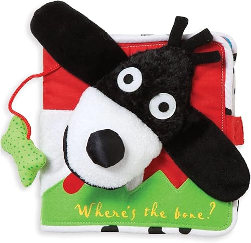 Libro de actividades blando y suave de Manhattan Toy con juguete 8