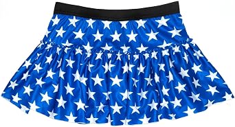 Gone For a Run USA Tutu Skirt for Women - Patriotic Running Costume - American Flag Tutu - Blue & White