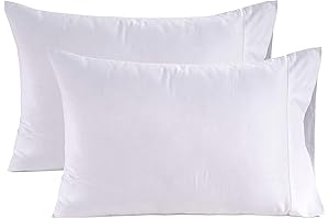 LANE LINEN King Size Egyptian Cotton Pillow Cases