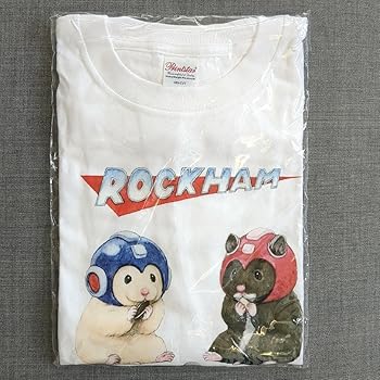 助六　ロックマン　Tシャツ 超希少】助六の日常 × ロックマン Tシャツ ポーズ - メルカリ