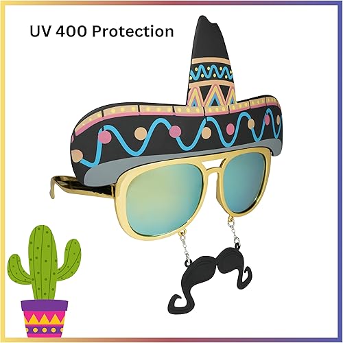 Miniatura 3 de Sun-Staches Gafas de sombrero