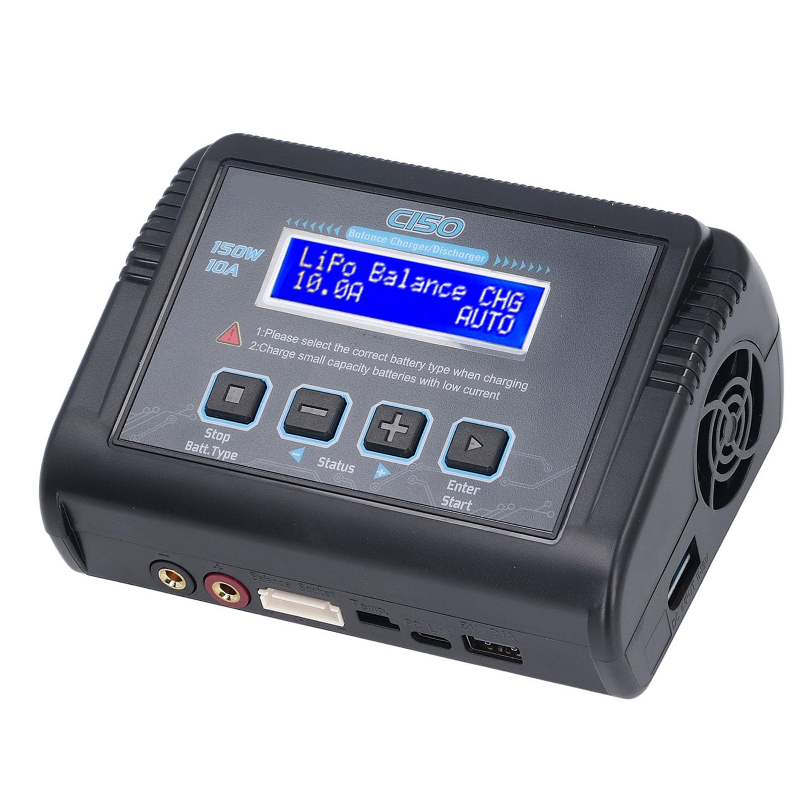 Generic Lipo ładowarka, Bilansowa ładowarka 10A 100-240 V dla Inteligentnych Baterii I III III (Wtyczka UE 100-240 V.)