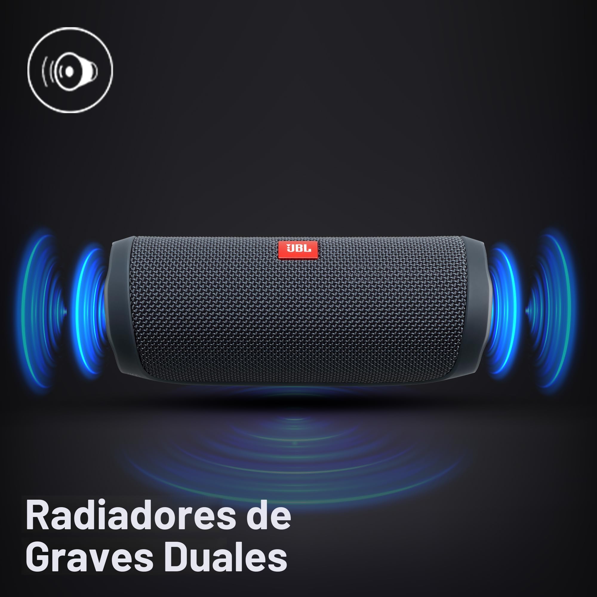 Amazon.com: JBL Flip Essential 2 - Altavoz Bluetooth portátil