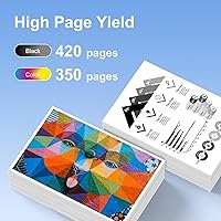 Vista 3 de Paquete combinado 210XL 211XL de repuesto para Canon 210 XL 211 XL color negro para impresora PIXMA MX410 IP2700 IP2702 MP240 MP250 MP495 MX340