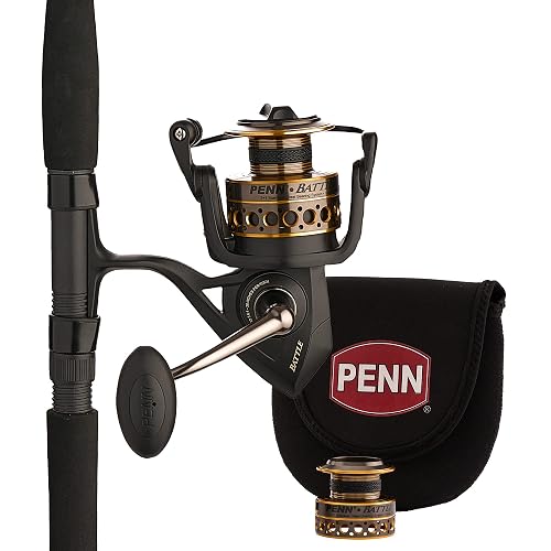 Penn Battle Spinning Reel and Fishing Rod